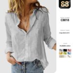 Autumn Long-Sleeve Shirts From Europe And America