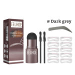 Foreign Trade Cross-Border Eelhoe Eyebrow Stamp Mold Eyebrow Drawing Tool Lazy Eyebrow Filler Makeup Eyebrow Powder Hairline Powder