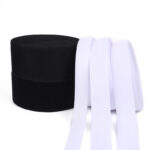 Black Luggage With Polyester Velcro Straps
