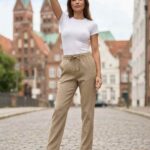 Ladies Long Trousers, Straight Leg Pants, Women Casual Pants, Casual Pants, Women Pants, Sports Pants, Women's Long Pants, Sweatpants, Casual Drawstring Pants Women Everyday Wear Bottoms