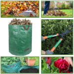 2X 500 2X272 L Large Garden Waste Bags Refuse Heavy Duty Sacks Grass Leaves Rubbish Bag