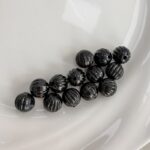 10mm Pumpkin Acrylic Beads, Solid Color PS Plastic Round Charms With Straight Hole For DIY Jewelry Making, Bracelets, Necklaces & Kids Crafts, Mixed Pastel Colors