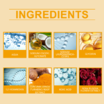 Jaysuing Turmeric Brightening Facial Cleanser With Built-In Silicone Brush, Gentle Oil Control Hydrating Pore Minimizing Face Wash