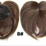 Womens Fashionable Wig High-temperature Synthetic Fiber With A Lace Front And Bangs