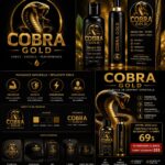 Cobra Gold Royal Performance Oil – 100% Natural Snake Oil (2 FL OZ / 60 ML) Natural Lwil Koulèv