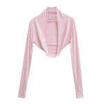 Shrug Short Cape Shoulder-covering Sun-protection Layering Piece Sleeveless Cardigan