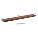Kitchen Solid-wood Wall-mounted Magnetic Knife Holder No Drilling Required