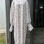 Womens Floral Print Elegant And Artistic Commuter Fashion Dress