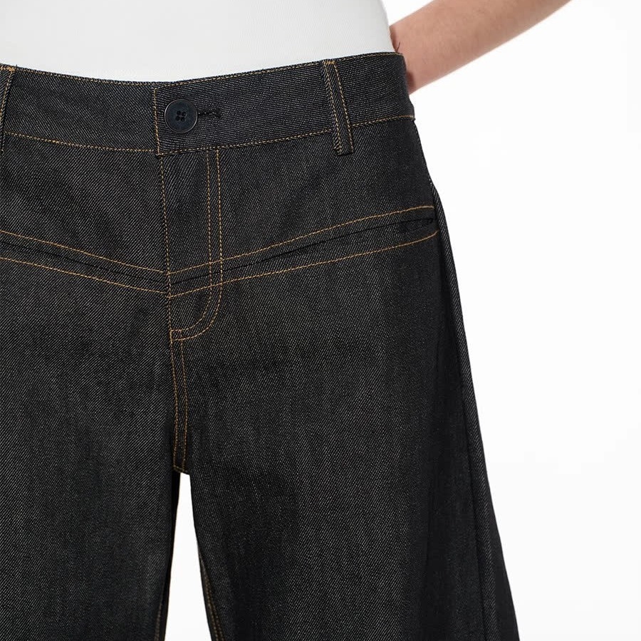 Womens Relaxed-fit Straight-leg Pants American Style