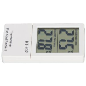 KT‑902 Aquarium Fish Tank Thermometer Dual Digital Display For Reptile Turtle Incubators