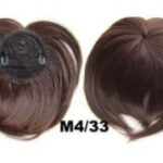 Womens Fashionable Wig High-temperature Synthetic Fiber With A Lace Front And Bangs