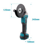 125mm Angle Grinder, Cordless Cutting Grinder, Grinding Machine, Flexible Shaft With 21V Batteries