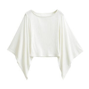 Womens Summer New Sexy Slim-fit Solid-color Versatile Sun-protection Top