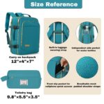 3-Piece Luggage Set - 20in Checked Suitcase with TSA Lock Travel Duffel Bag Wet-Dry Toiletry Bag,blue