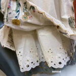 Japanese-style Forest-inspired Fresh And Vintage Elastic-waist Design
