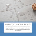 JAYSUING Transparent Waterproof Adhesive For Bathroom Tiles And Roofs - Seal And Prevent Leaks - Household Wear-Resistant Waterproof Adhesive