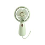 USB-Charged Simple Handheld Portable Mini Fan With LED