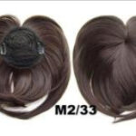 Womens Fashionable Wig High-temperature Synthetic Fiber With A Lace Front And Bangs