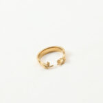 Gesture Ring Titanium Steel 18k Gold Plating