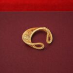 Niche Intricately Cut-out Statement Ring With A Luxurious Versatile Vibe