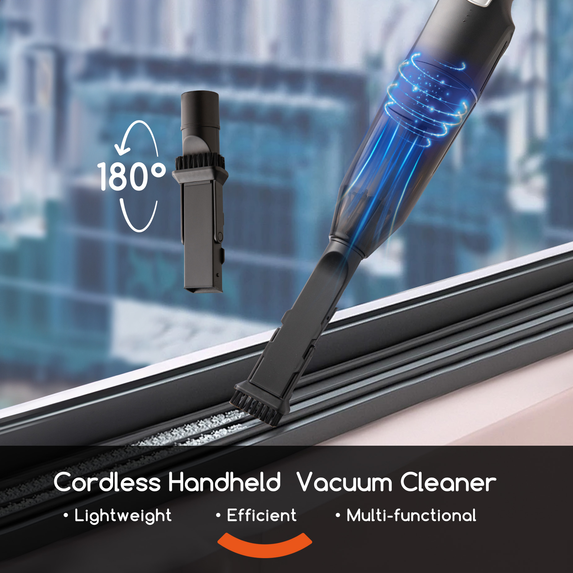 Cordless Stick/Handheld Vacuum Cleaner, 10-17Kpa 2-Level Powerful Suction,Fast Charging-Use Durable,Latest Household Vacuum Cleaners for Cleaning Flooring, Carpets, Sofas, Car Seat,Hair and Dust - Image 8