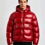 Mens Winter Cotton-padded Coat With Hood