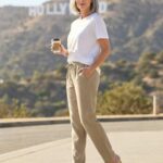 Ladies Long Trousers, Straight Leg Pants, Women Casual Pants, Casual Pants, Women Pants, Sports Pants, Women's Long Pants, Sweatpants, Casual Drawstring Pants Women Everyday Wear Bottoms