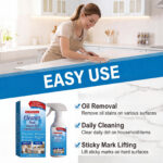 JAKEHOE Multi-Purpose Cleaner With Gentle Formula Cleans And Removes Grease, Stains, And Odors From Furniture, Tiles, And Kitchens.