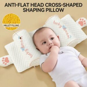 Baby Head Shaping Pillow Adjustable Flat Head Prevention Side Sleeping