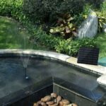 Garden Solar Water Pond Pump Powered Panel Kit Outdoor Pool Fountain Submersible
