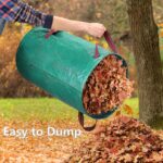 2X 500 2X272 L Large Garden Waste Bags Refuse Heavy Duty Sacks Grass Leaves Rubbish Bag