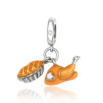 DIY Dripping-oil Hamburger And Fries Pendant