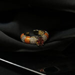 Court-style Vintage Pigeons-blood Ruby Gold Ring