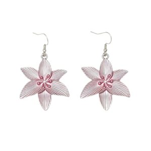 Hot Selling New European American Vintage Floral Tassel Earrings For Women, Premium Fashion Versatile Daily Ear Jewelry