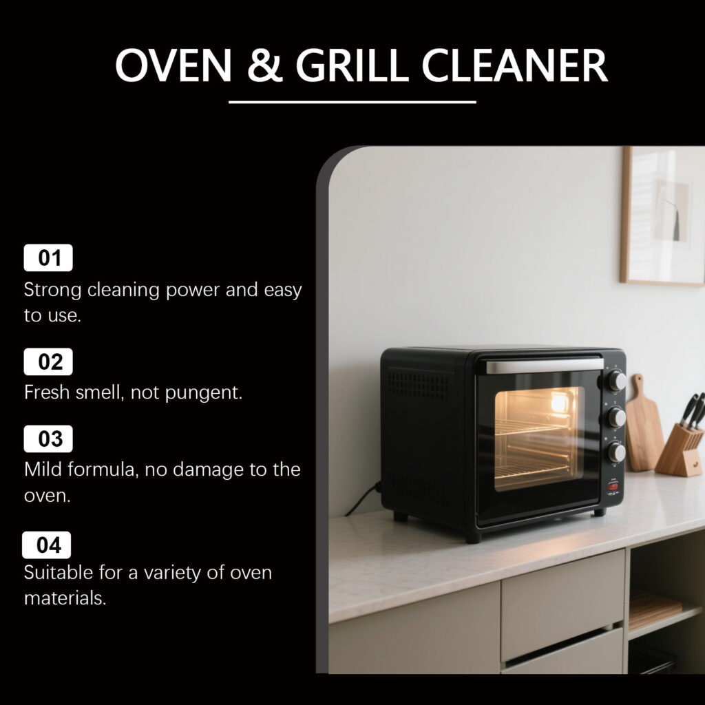JAKEHOE Oven Cleaning Spray Is A Convenient Everyday Household Kitchen Cleaning Spray That Removes Grease And Stains.