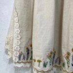 Japanese-style Forest-inspired Fresh And Vintage Elastic-waist Design