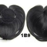 Womens Fashionable Wig High-temperature Synthetic Fiber With A Lace Front And Bangs