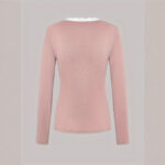 Warm Long-Sleeve Casual Autumn Top And Pants Set