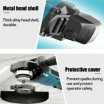 125mm Angle Grinder, Cordless Cutting Grinder, Grinding Machine, Flexible Shaft With 21V Batteries