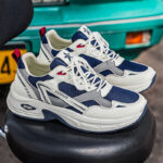 Men's Sports Shoes, New 2026 Summer Breathable Mesh Running Shoes, Platform Dad Sneakers For Male Students