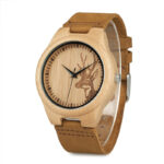 Wooden Watch Bamboo Casual And Fashionable