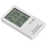 KT‑902 Aquarium Fish Tank Thermometer Dual Digital Display For Reptile Turtle Incubators