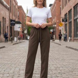 Ladies Long Trousers, Straight Leg Pants, Women Casual Pants, Casual Pants, Women Pants, Sports Pants, Women’s Long Pants, Sweatpants, Casual Drawstring Pants Women Everyday Wear Bottoms
