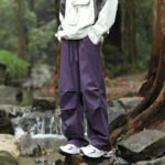American-style Pleated Cargo Pants For Men And Women