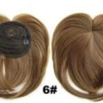 Womens Fashionable Wig High-temperature Synthetic Fiber With A Lace Front And Bangs