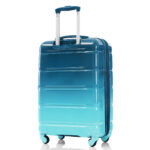 3-Piece Luggage Set - 20in Checked Suitcase with TSA Lock Travel Duffel Bag Wet-Dry Toiletry Bag,blue