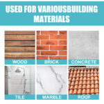 Juefish Transparent Waterproof Coating For Bathroom Tile And Floor Tile Repair, Waterproofing, Leak Prevention, And Tile Gap Filling.