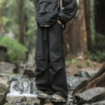 American-style Pleated Cargo Pants For Men And Women