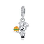 DIY Dripping-oil Hamburger And Fries Pendant