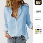 Autumn Long-Sleeve Shirts From Europe And America